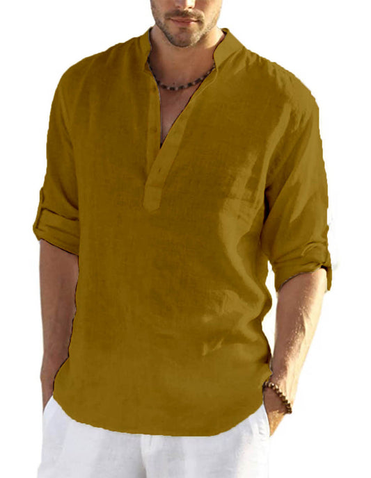 Henley Shirt for Men - Series 7