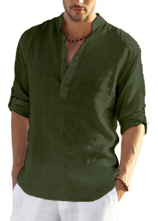 Henley Shirt for Men - Series 10