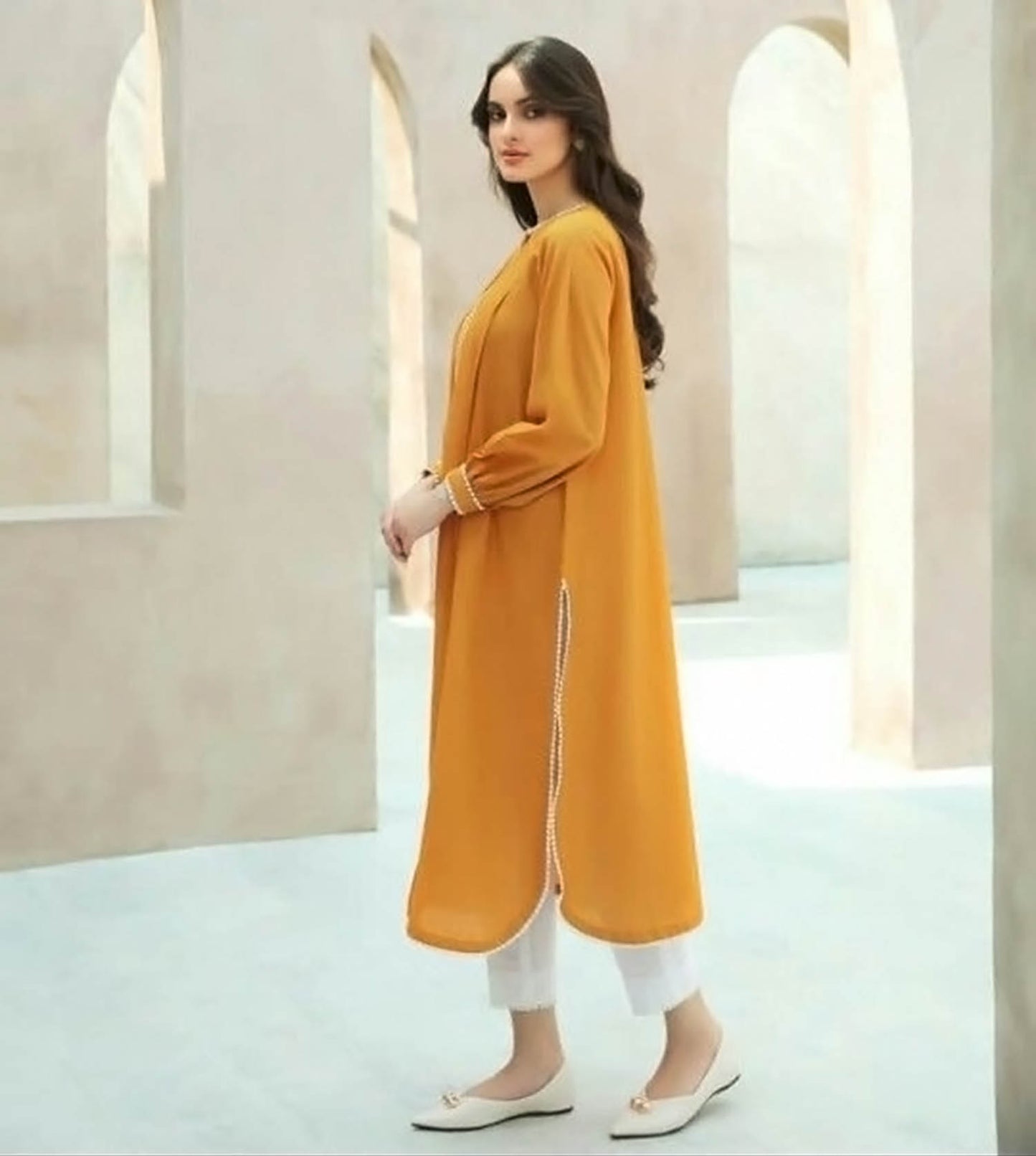 Mustard A170 - Shirt and Trouser