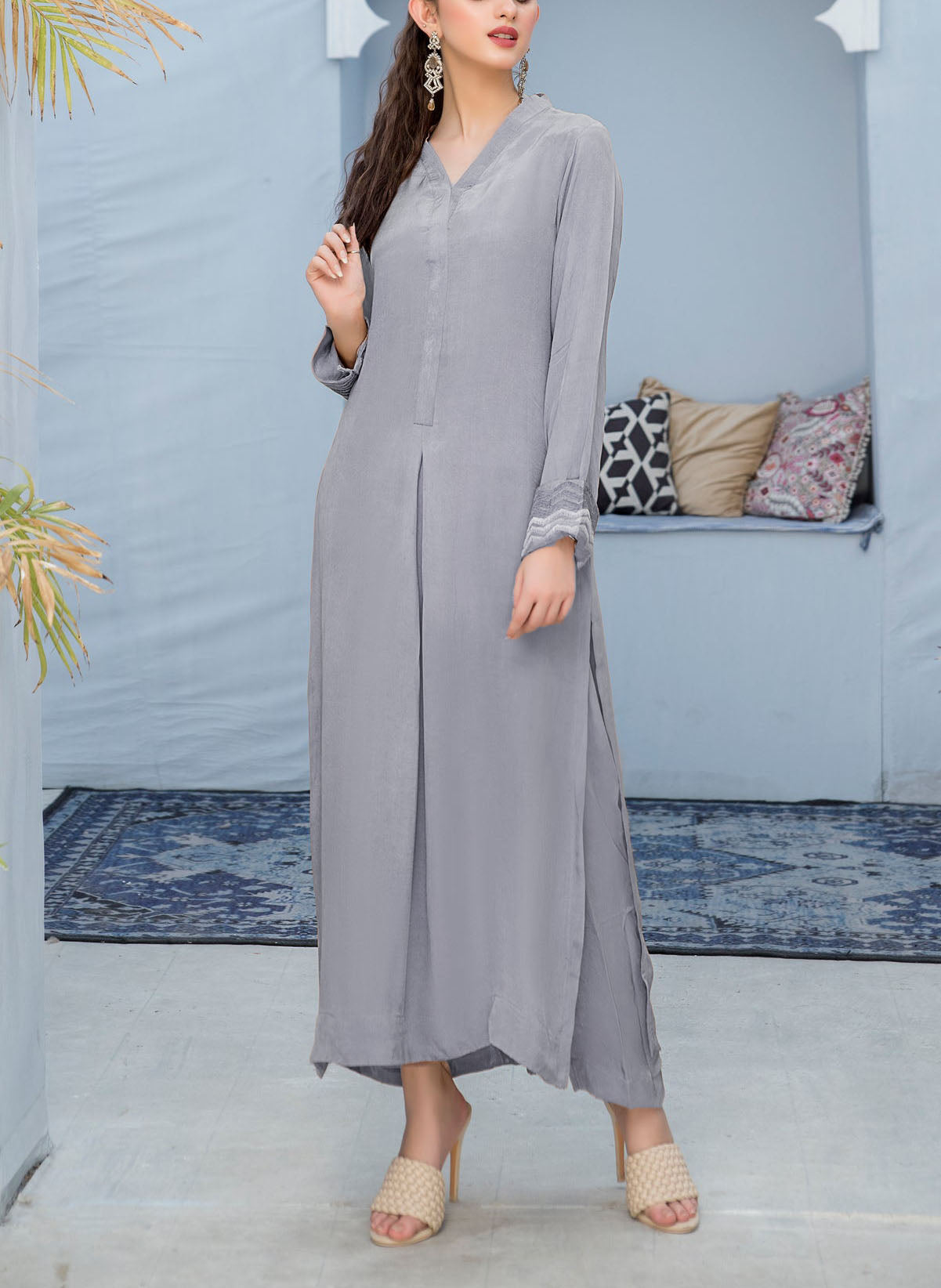 Georgette Shirt and Trouser - Ready to Wear