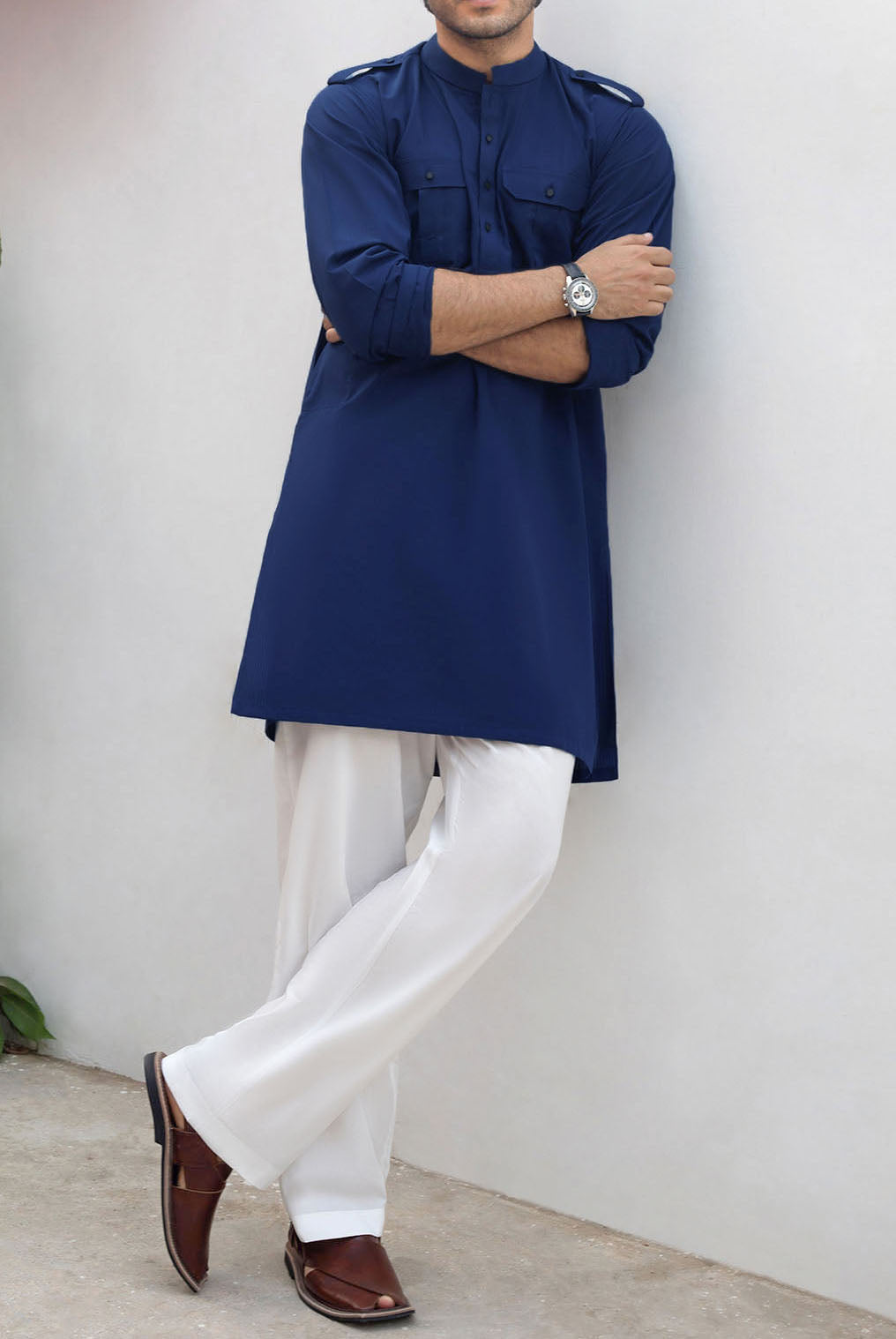 Double Pocket Kurta & Pajama